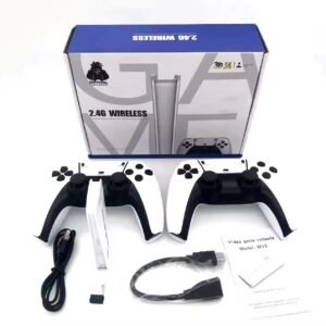 M15 Video Game Stick Double 2.4G Wireless Connection Gamepad Mini Gaming Console Bulit-in 20000 Retro Games